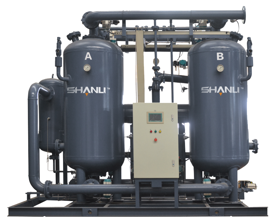 有氣耗壓縮熱再生吸附式壓縮空氣幹燥機PB系列